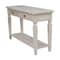 International Concepts Rectangle Vista Console/Sofa Table, 48 W, 16 L, 30 in H, Wood, Unfinished OT-15S - alternate 8